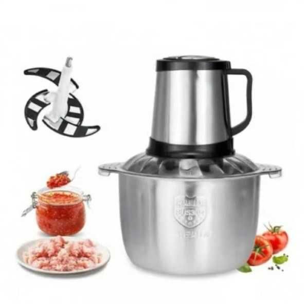 Професионален Електрически Чопър Месомелачка 5L.
