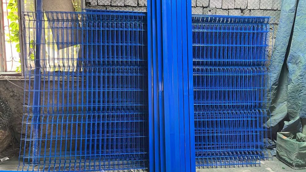 Модульное ограждение 3Д от производителя.