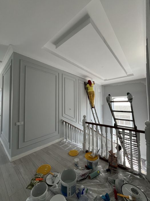 Побелка.  Покраска.  Малярные Работа