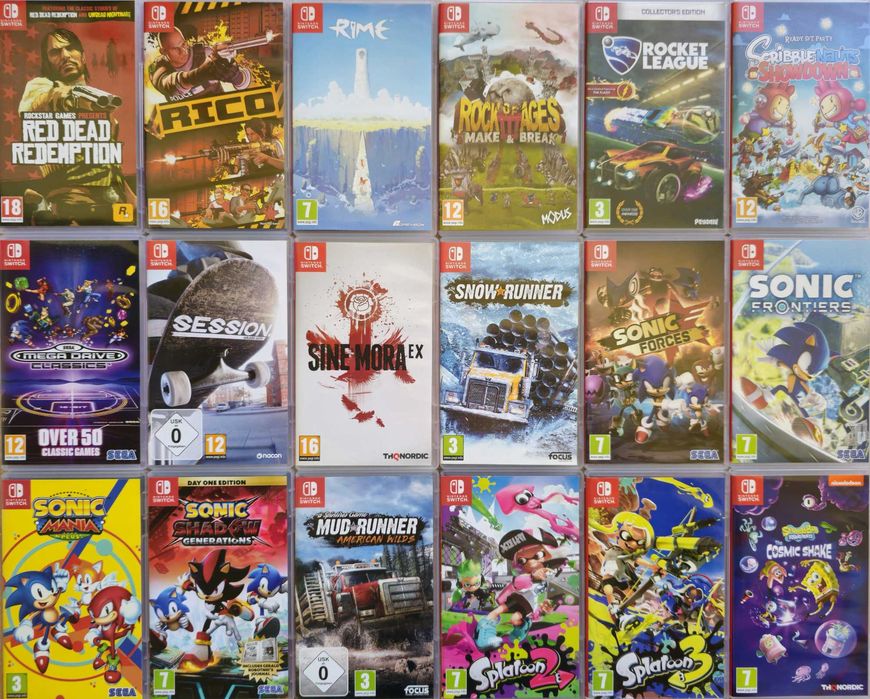 ХИТ игри за Nintendo Switch/Nintendo Switch 2/NS1/NS2/OLED/LITE/Нинтендо