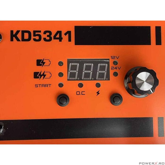 Incarcator, redresor cu pornire, 20-500Ah, 12/24V, 60A, Kraft