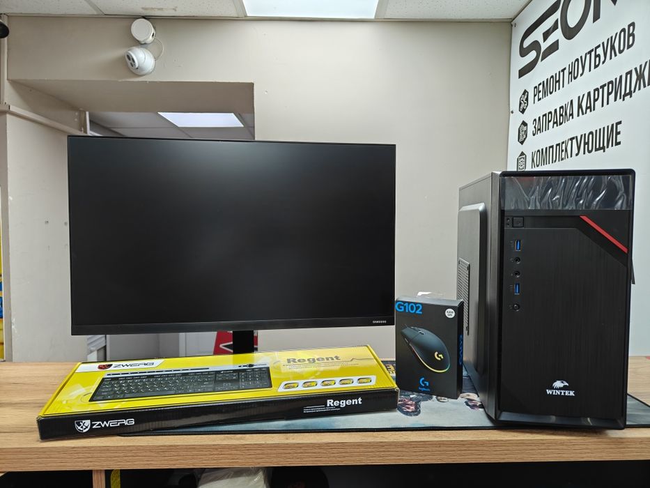Офисный ПК i3 / SSD 480GB — быстрый, не тормозит, готов к работе