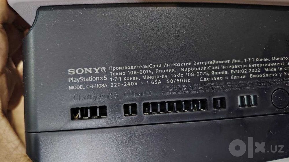 Playstation 5 в дисковод Deluxe подписка Европа регион  идеально состо