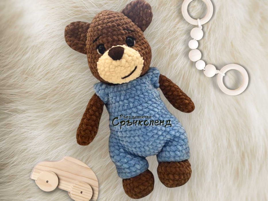 Плетени Играчки за Момиче или Момче Подарък за Дете или Бебе