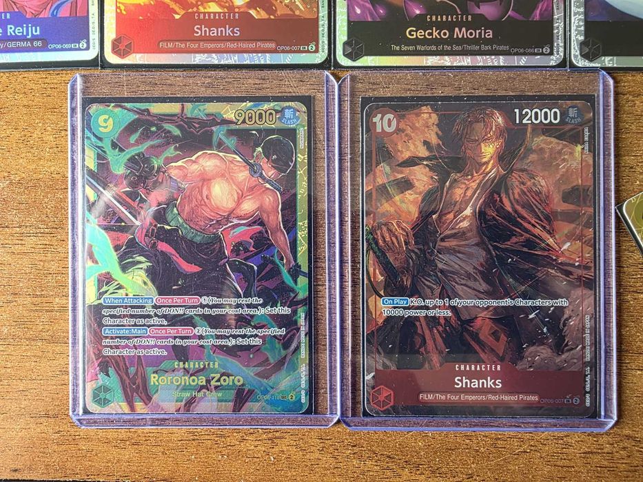 One Piece 06 (OP06) Collection - Secret Rare + Super Rare + Rare +Leader + Common + Uncommon
