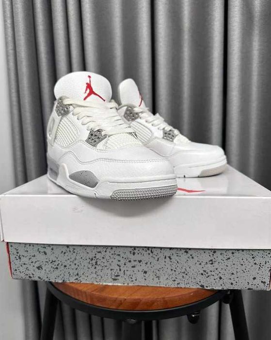 Jordan 4 Retro White Oreo 40-44