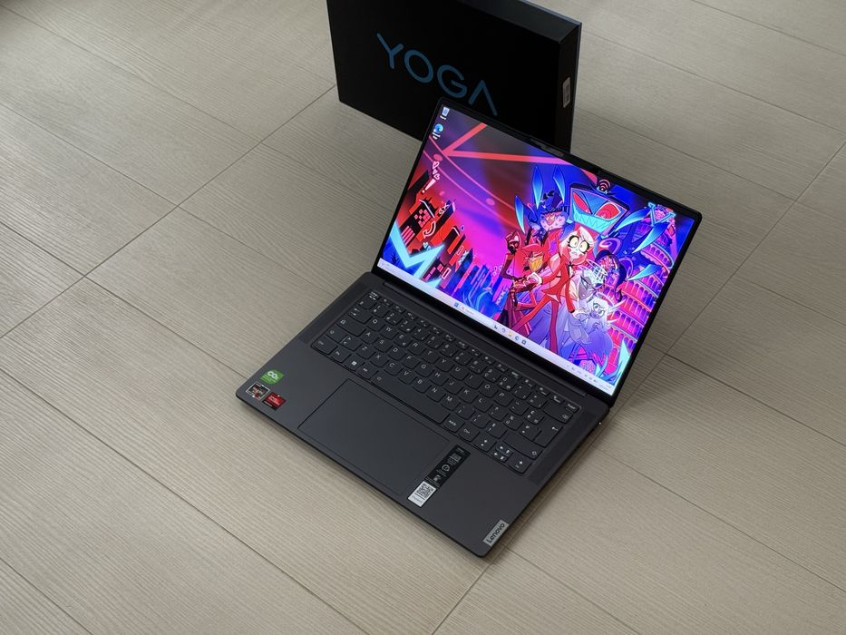 Чисто Нов 14.5’ 3K IPS 120Hz/Ryzen 7-6800HS/Lenovo Yoga Slim 7 ProX/16GB DDR5 6400Mhz 1TB SSD Nvme
