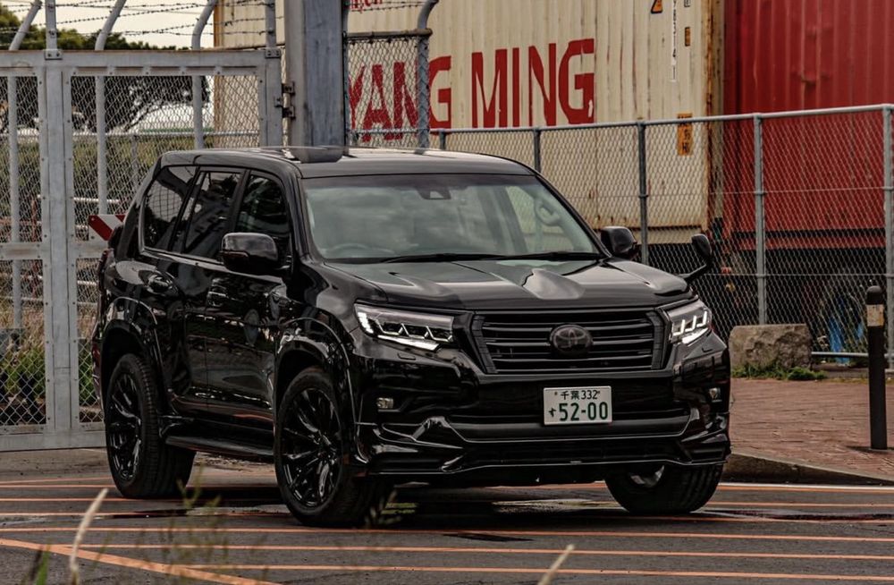 Решетка радиатора Elford Prado 150