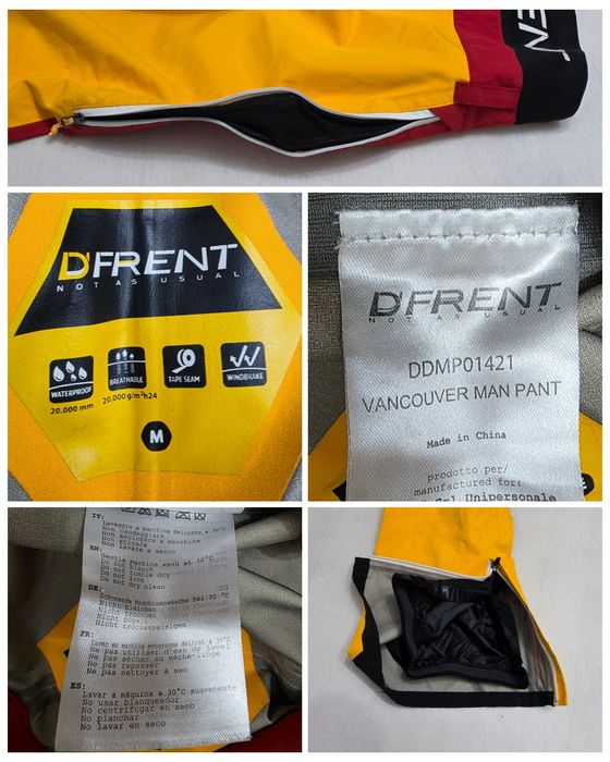 Pantaloni schi 20K, snowboard D'Frent Vancouver Traunstein Nr. M (men)