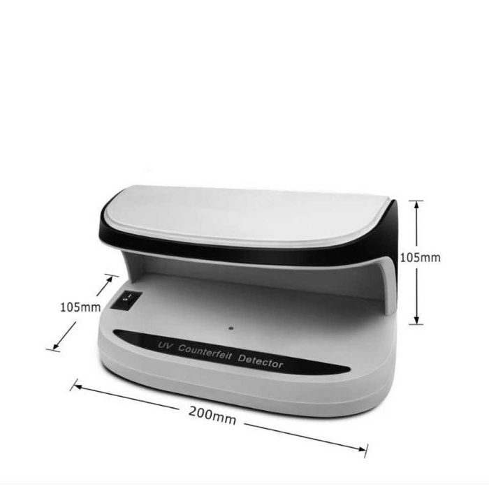 Детектор за фалшиви банкноти с UV LED светлина и акумулаторна батерия