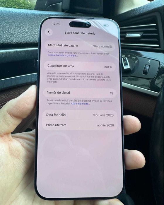Vând iPhone 17 Pro Max 512 GB