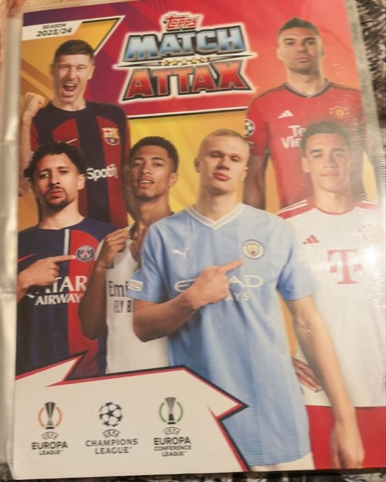 Футболен албум Topps Match Attax 23/24 г.