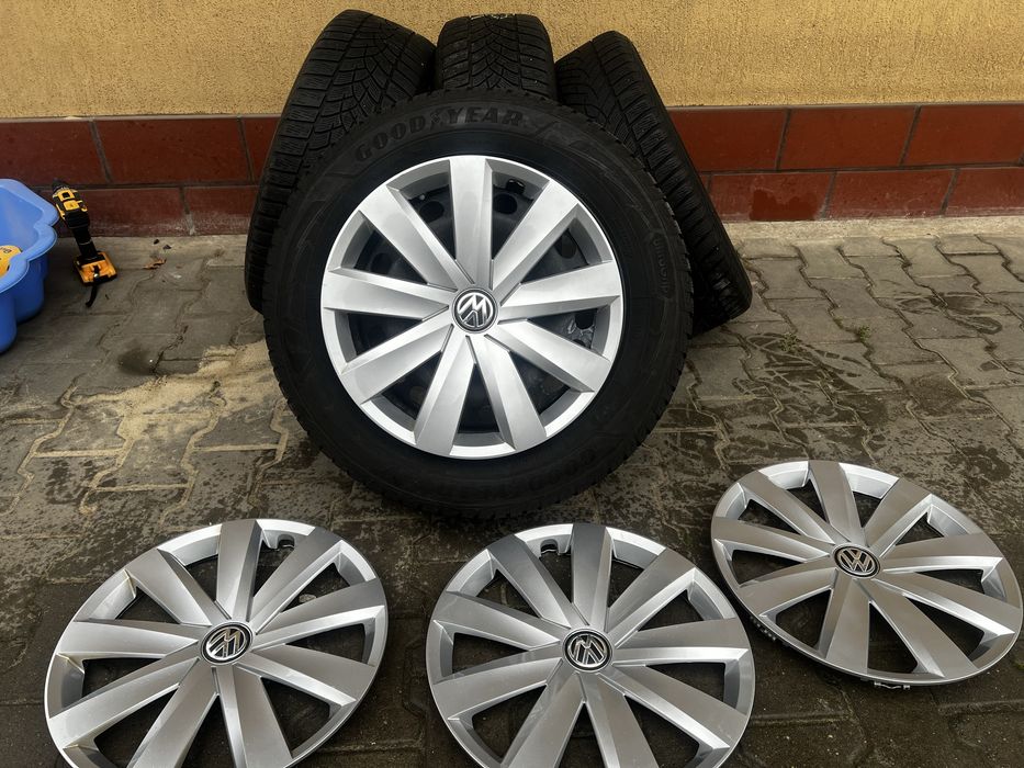 Jante 5x112 cu anvelope de iarna