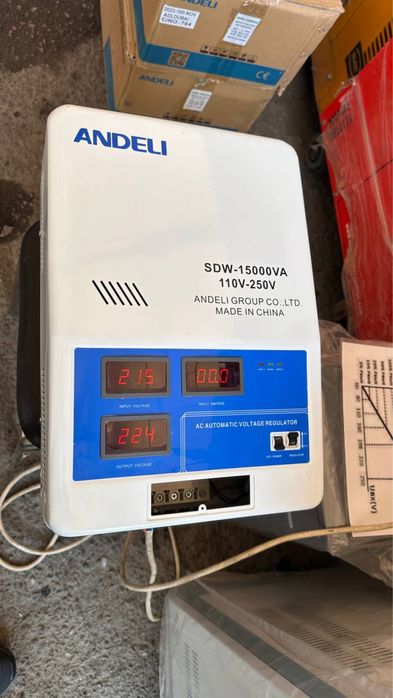 15 kVA devorga ilinadigan stabilizator | Uy va ofis uchun