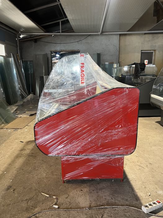 Vitrina frigorifica orizontala 100cm geam rotund