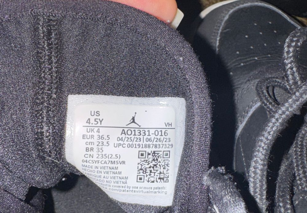 Кроссовки Jordan’s  в хорошем состоянии