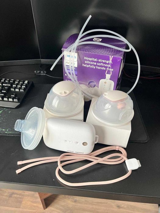 Pompă de san electrică dublă hands-free Philips Avent
