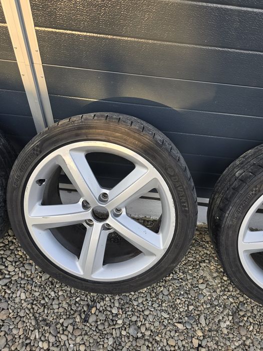 Jante audi A4 sline r18 , anvelope de vara 245 40  r18