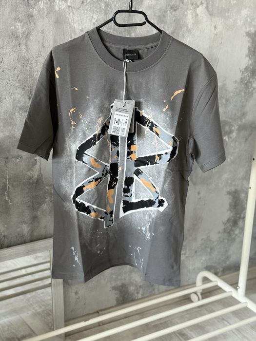Tricou Balenciaga OFF White vgb