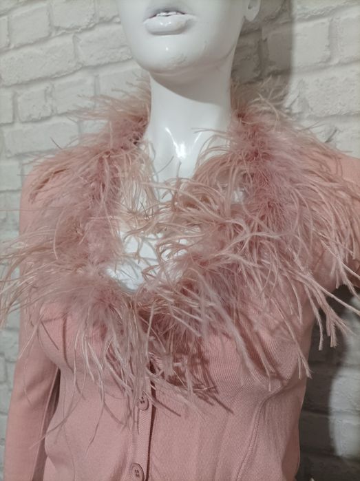 Жилетка естествени пера Brunello Cucinelli