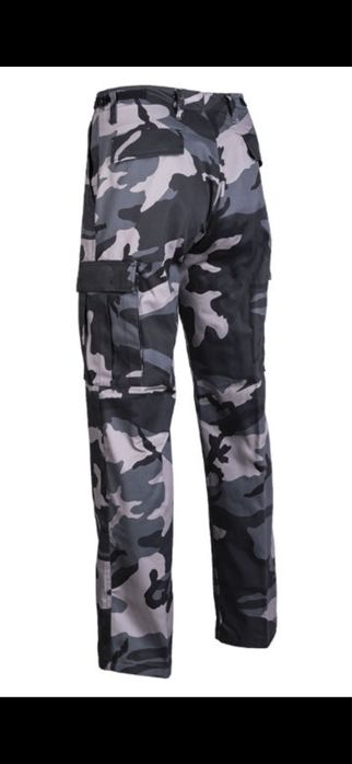 Pantaloni tactici militari MIL-TEC (camuflaj dark camo)