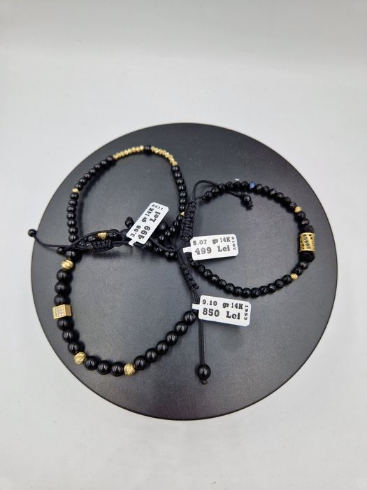 Brățară cu Șnur Aur 14k #49470 / #49440 / #49472