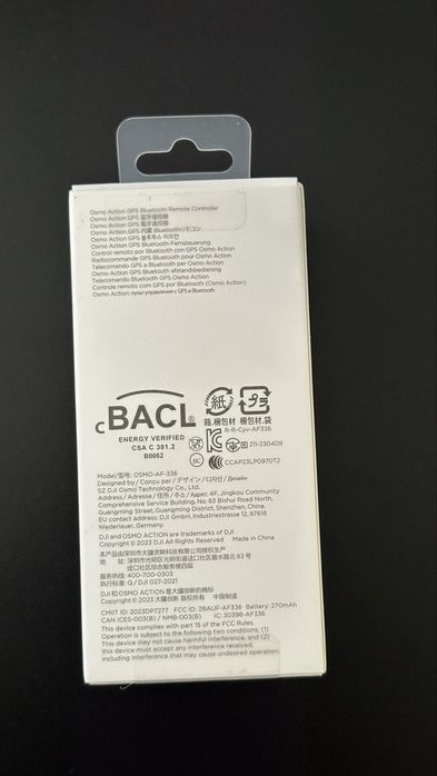 Dji Osmo Action GPS  Bluetooth Remote Controller