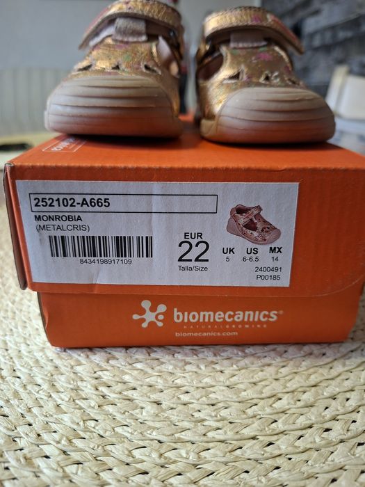 Детски сандали за прохождане Biomecanics 22