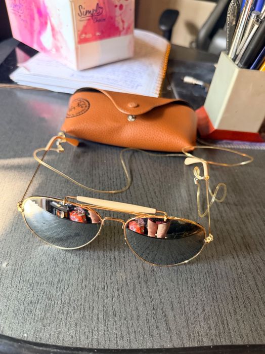 Ochelari de soare Ray-Ban Outdoorsman Classic - Arista Gold & Cable Temples