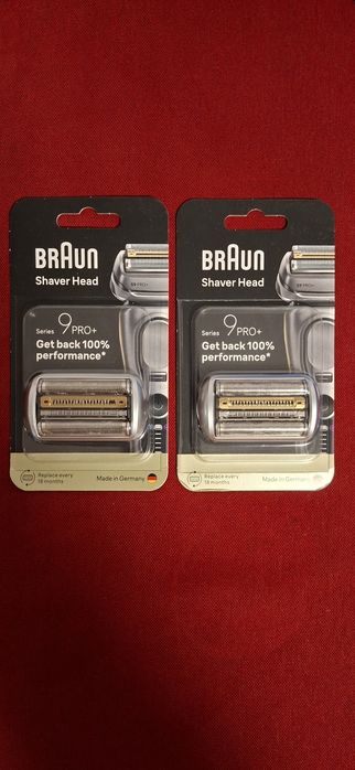 Braun shaver head se vând împreună