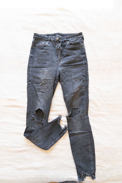 Дамски черни дънки