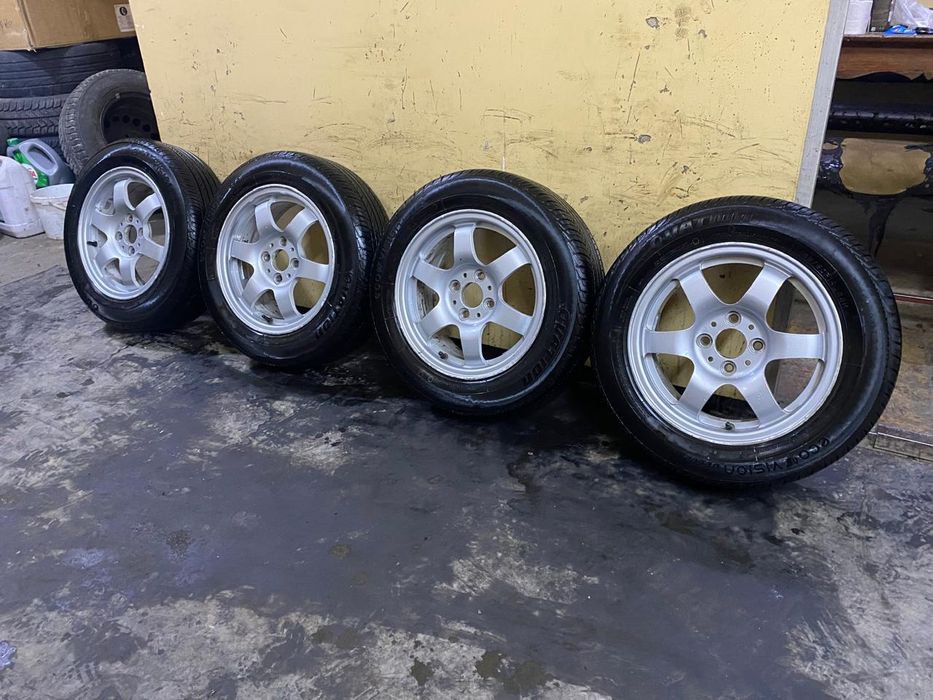 Диски с резиной на ВАЗ