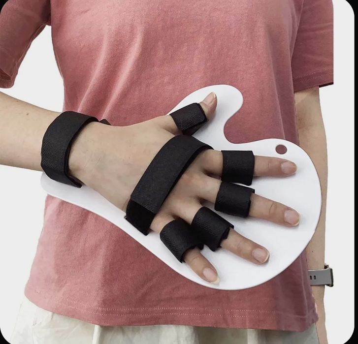 Адаптивный фиксатор кисти рук и пальцев бандаж ортез крепление лфл