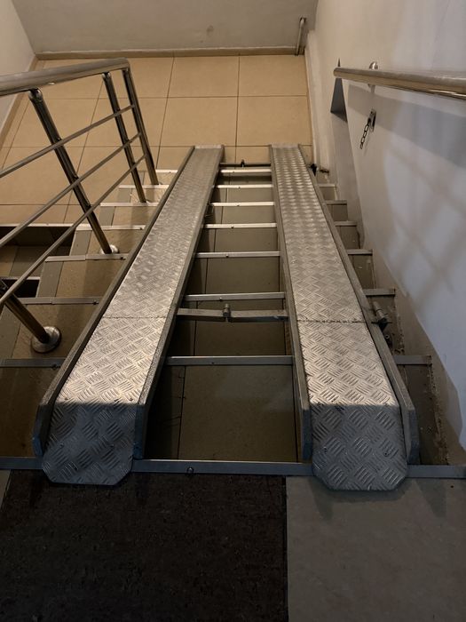 Пандус откидной 2 штуки большие