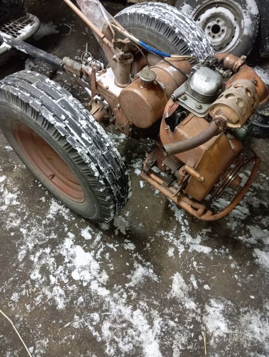 Мотоблок мтз05 с прицепом