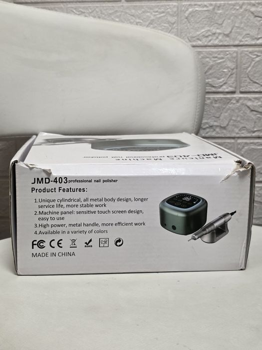 Професионална електрическа пила за маникюр и педикюр JMD-403 (35 000 RPM)
