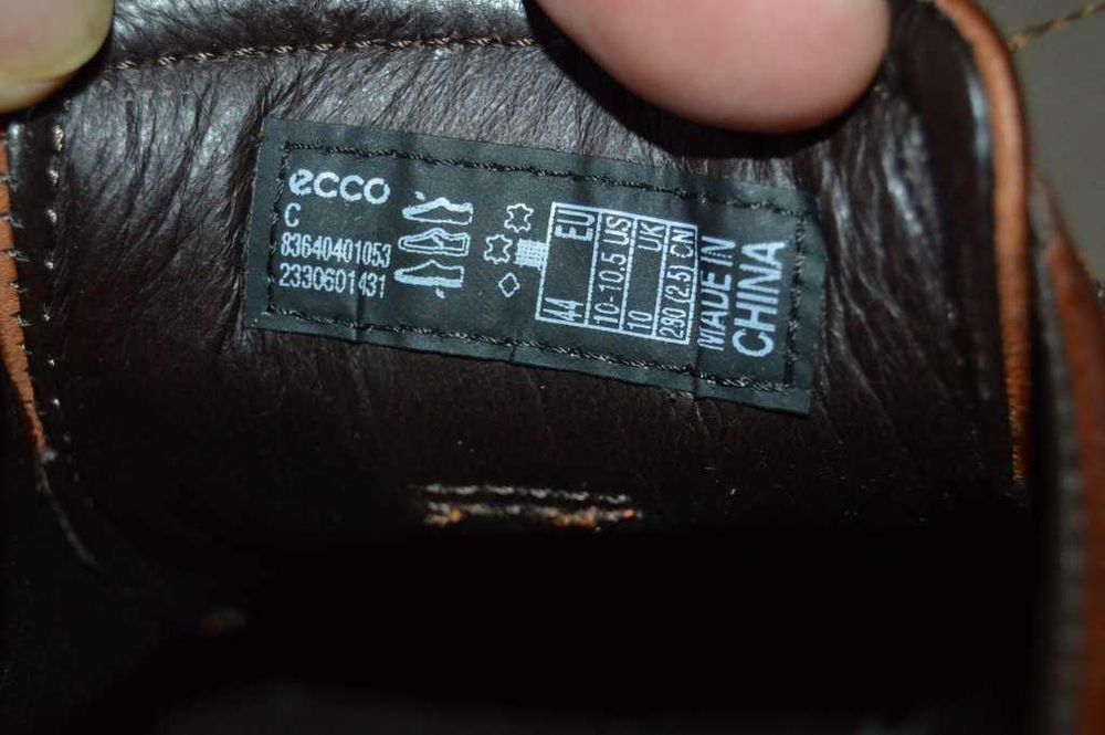 Pantofi ECCO S.T.1 Hybrid Piele Premium – Maro Cognac – Mărimea 44 – Noi