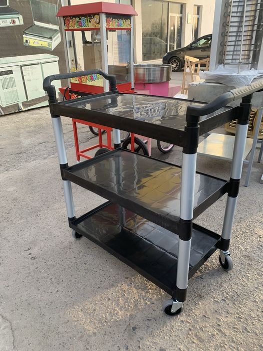 Oshxoan va kafelar uchun aravachamiz temirli va plasmasligi bor