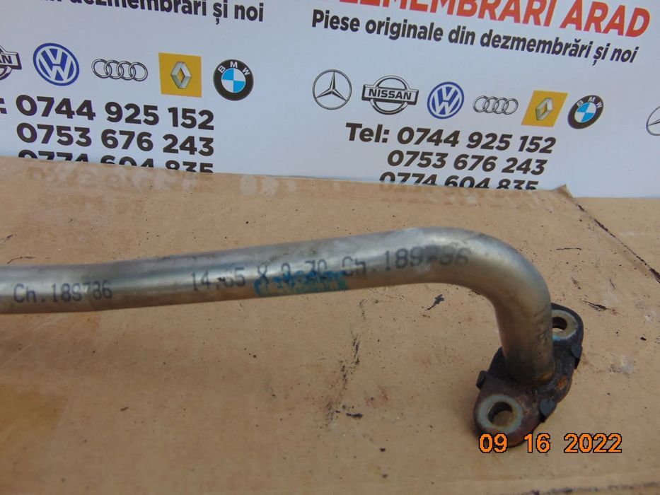 Conducta ulei Renault Megane 3 1.6dci Scenic 3 grand scenic nissan qashqai 1.6 conducta turbina