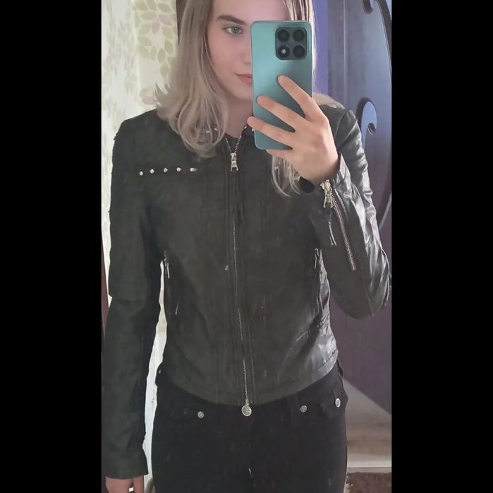 Geaca de piele Amisu SWAT team