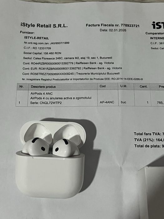 AirPods 4 ANC - noi