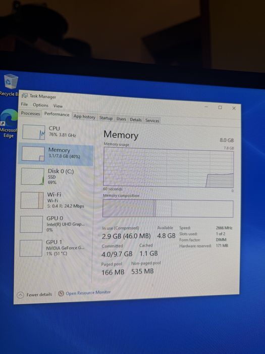 PC Office / Gaming GTX 1050 Gigabyte | i5-8400 | SSD NVMe | Wi-Fi