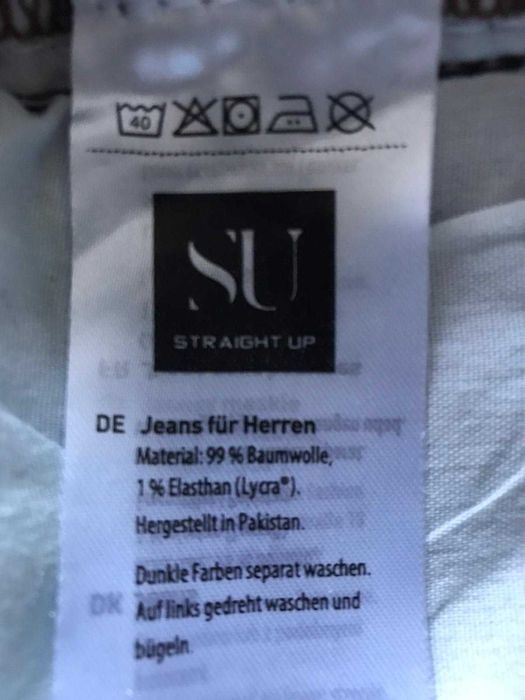 Vand blugi originali cu elastan_marimea 56