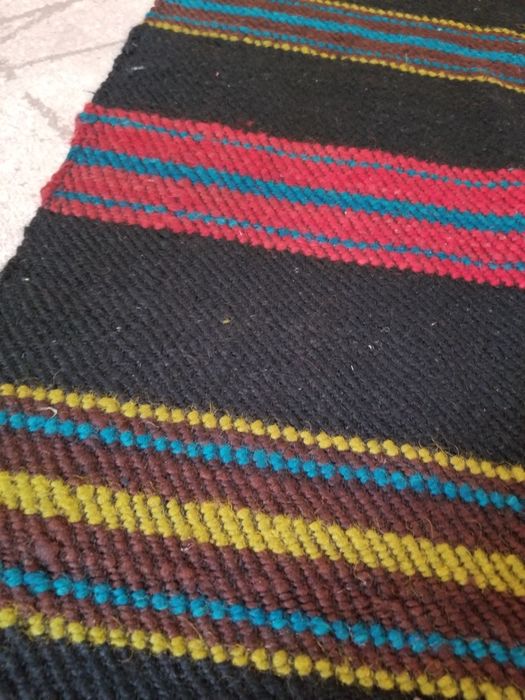 Традициона пътека 2 бр тъкана на стан 175 / 75см и килим 370 / 195 см.