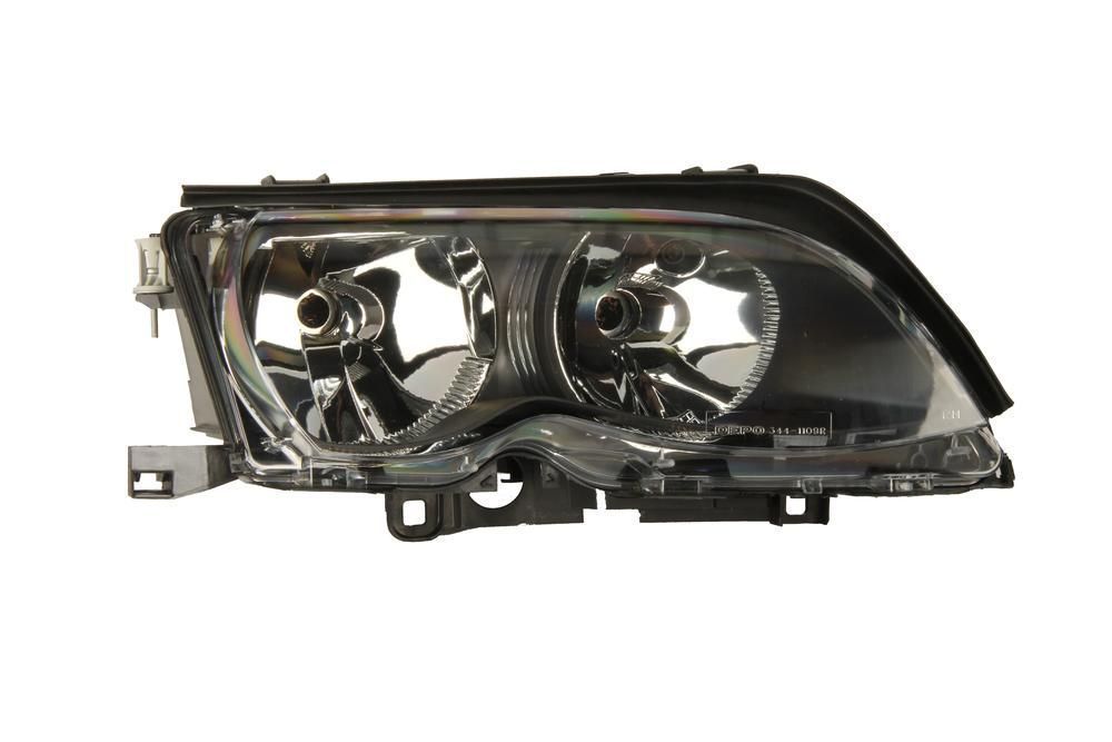 Far Bmw Seria 3 E46 Sedan/Combi 06.1998-09.2001 TYC fata dreapta, reflector negru