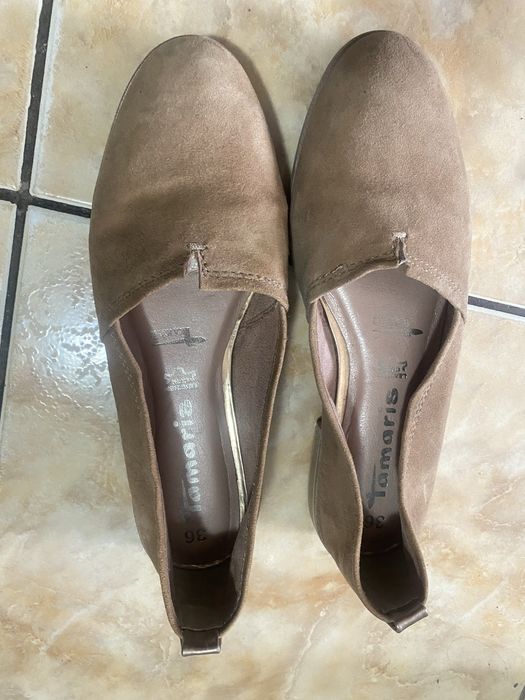Mocasini tamaris 36 piele