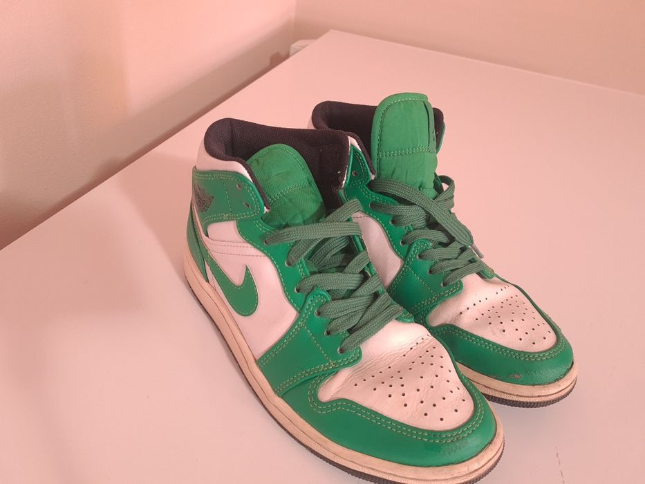Air Jordan 1 Mid „Lucky Green”