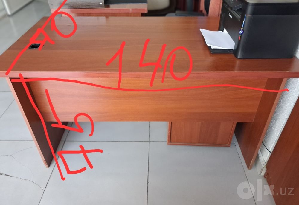 Продаётся комплект офисной мебели столы шкафы, б/у, отличное состояние