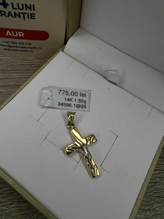 Pandantiv Aur 14K 1.55g (AG42 B.34596) GARANTIE 24 LUNI