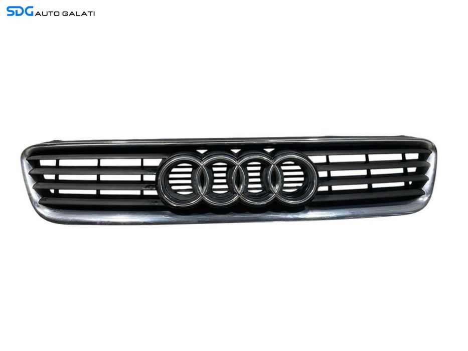 Grila Centrala cu Sigla Emblema de pe Bara Spoiler Fata Audi A3 8L 1997 - 2003 [L6440]